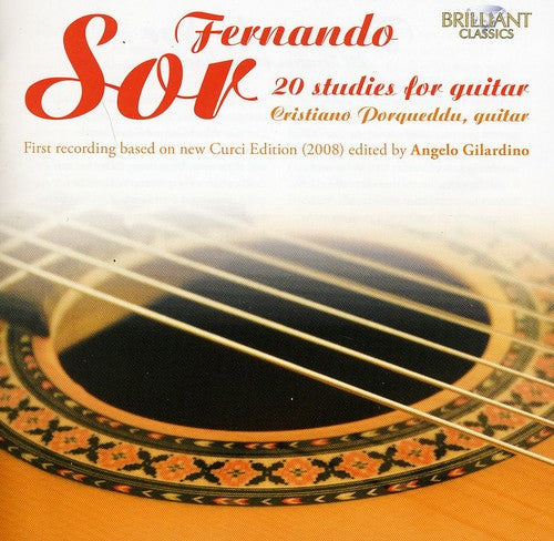 Cristiano Porqueddu - 20 Studies for Guitar Music CD