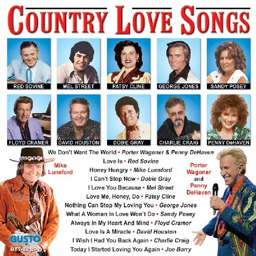 COUNTRY LOVE SONGS - Country Love Songs [CD]
