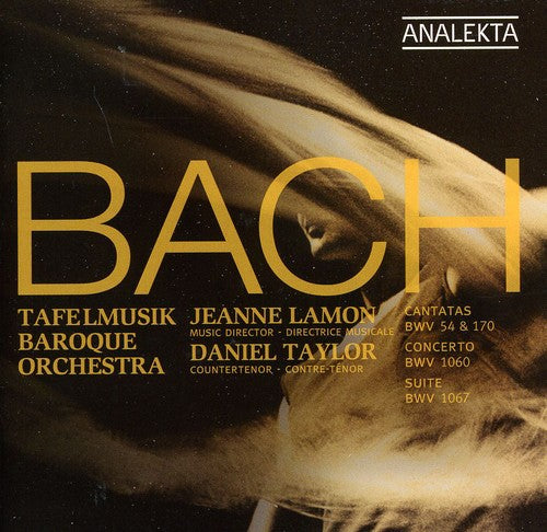 Bach / Tayler / Tafelmusik / Lamon - Cantatas BWV 54 & 170 / Concerto BWV / Orchestral [CD]