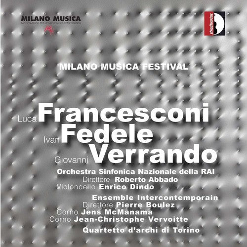 Francesconi / Various Jewl - Milan Music Festival Live 5 Music CD