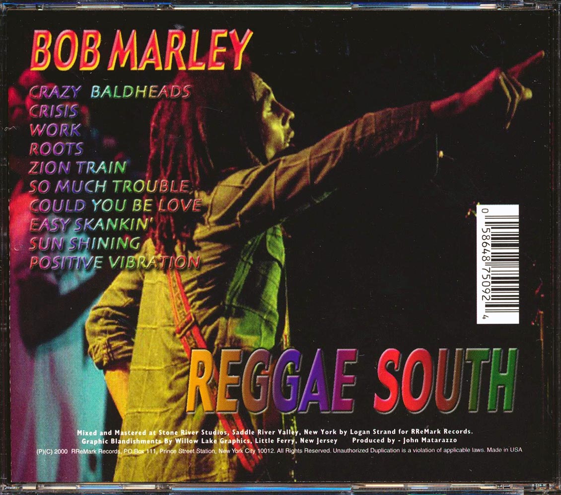 Bob Marley - Reggae South: The Criterion Sessions [New CD]