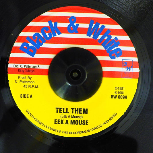 Eek A Mouse - Tell Them  /  King Tubby - Tall Man Dub [New] [New Vinyl 7"]