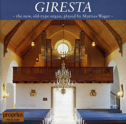 Mattias Wager - Giresta Organ [CD]