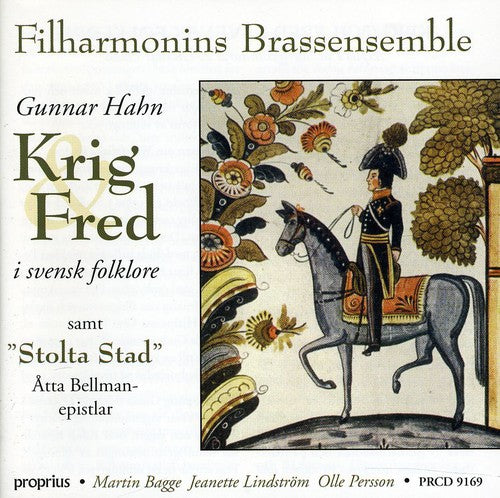 Hahn / Persson / Bagge / Linstrom / Filharmonins - War & Peace in Swedish Music CD