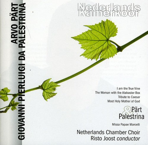 Netherlands Chamber Choir - Part & Palestrina Music CD