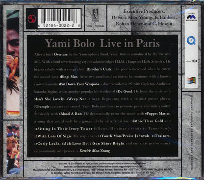 Yami Bolo - Live In Paris [New CD]