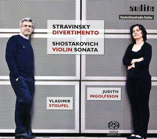 Judith Ingolfsson & Vladimir Stoupel - Works for Violin & Piano Music CD