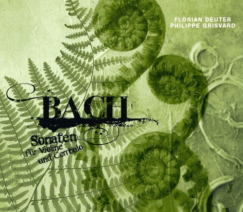 J Bach S / Deuter / Grisvard / Mate - Sonatas For Violin & Harpsichord Music CD