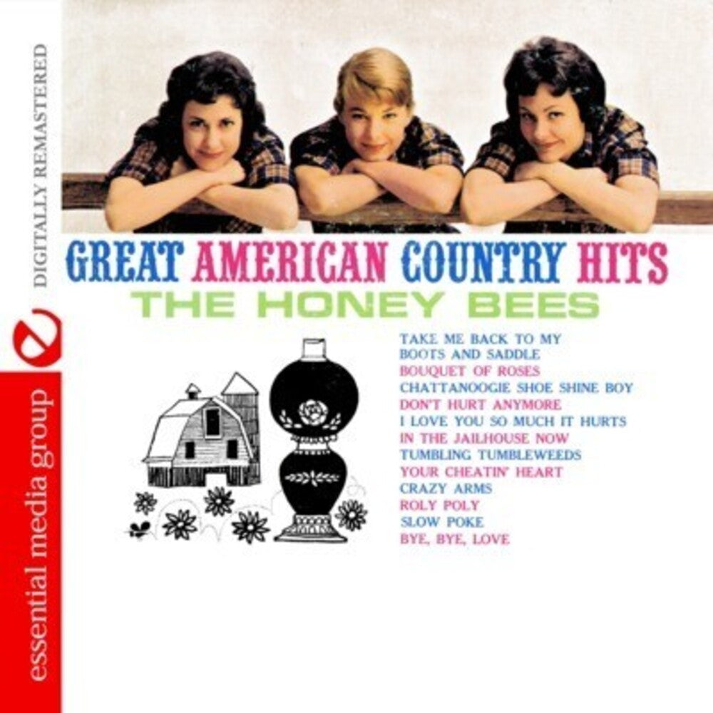 The Honeybees - Great American Country Hits Music CD