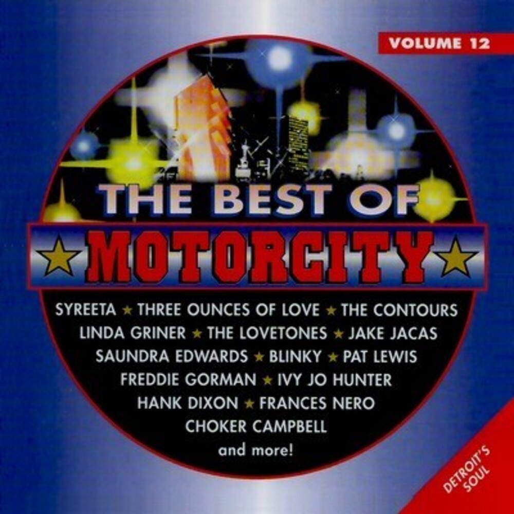 Best Of Motorcity - Best of Motorcity Vol. 12 / Various Music CD