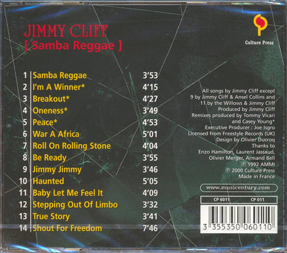 Jimmy Cliff - Samba Reggae [New CD]