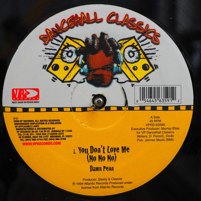 Dawn Penn - You Don't Love Me (No No No)  /  No No No Version (rhythm: "Dawn Penn - You Don't Love Me / AKA No No No") [New Vinyl Record 12" Single]