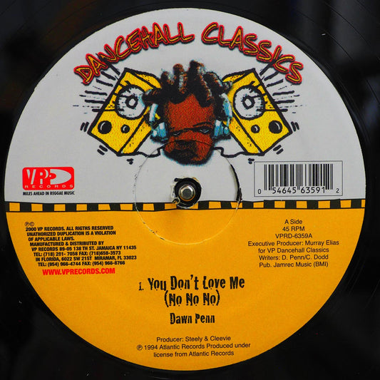 Dawn Penn - You Don't Love Me (No No No)  /  No No No Version (rhythm: "Dawn Penn - You Don't Love Me / AKA No No No") [New Vinyl Record 12" Single]