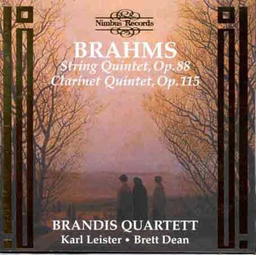 Brandis Quartett - String Quintet Op 88 / Clarinet Quintet Op 115 [CD]