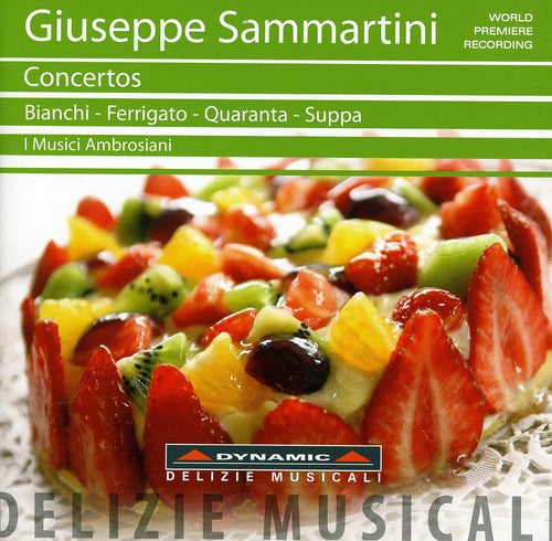 Sammartini / I Musici Ambrosiani / Suppa - Concertos Music CD