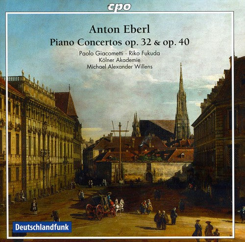 Paolo Giacometti - Piano Concertos Op. 32 & Op. 40 Music CD