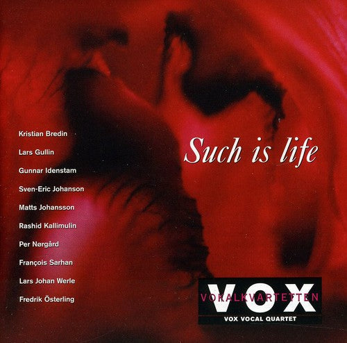 VOX Vocal Quartet - Such Is Life Music CD