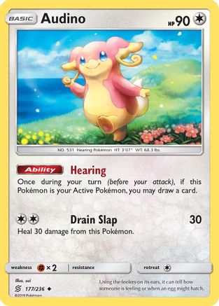 Audino 177/236 - SM  Unified Minds