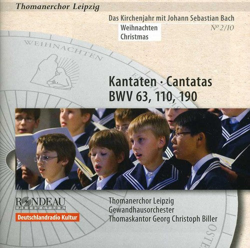 Georg Christoph Biller - Cantatas for Christmas: Liturgical Year 2 Music CD