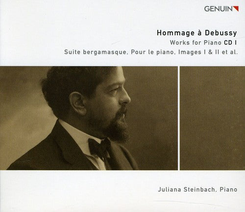 Juliana Steinbach - Hommage a Debussy: Works for Piano 1 Music CD