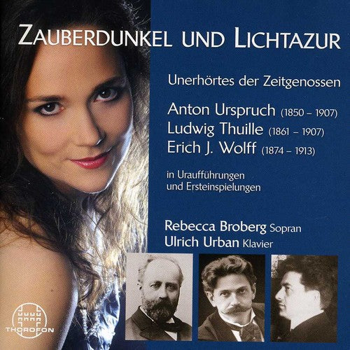 Urspruch / Broberg / Urban - Zauberdunkel Und Lichtazur Music CD