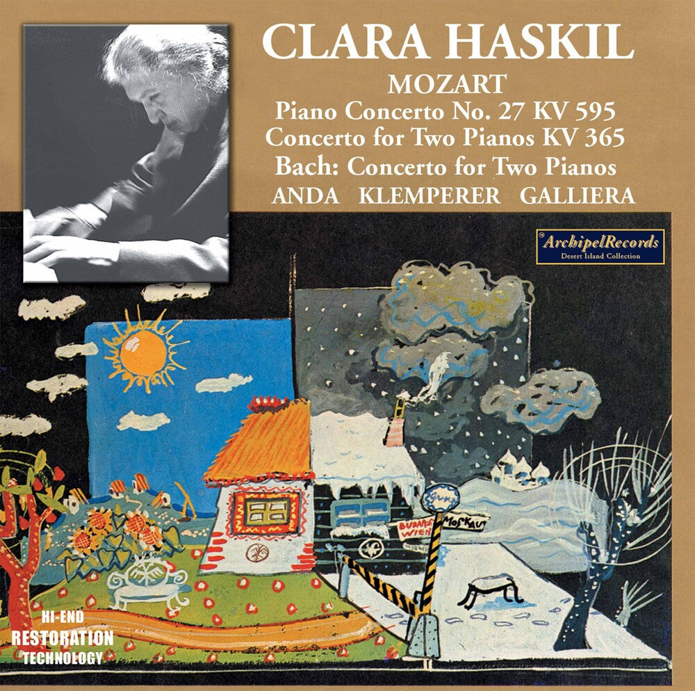 Mozart / Bach / Haskil / Anda / Pao / Klemperer - Concerto for Piano Music CD