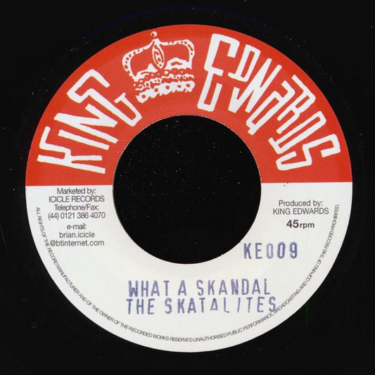 The Skatalites - What A Skandal  /  Shenley Duffus - I'm A Lonely Boy (UK press) [New] [New Vinyl 7"]