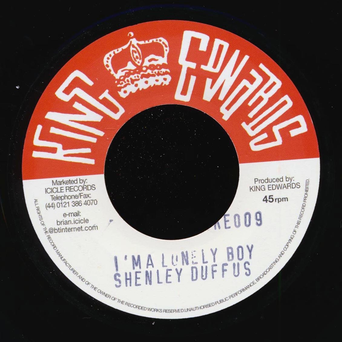 The Skatalites - What A Skandal  /  Shenley Duffus - I'm A Lonely Boy (UK press) [New Vinyl 7"]