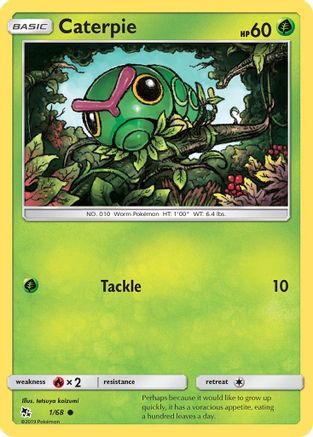 Caterpie 001/68 - Hidden Fates
