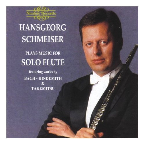 Hansgeorg Schmeiser - Plays Music for Solo Flute [CD]