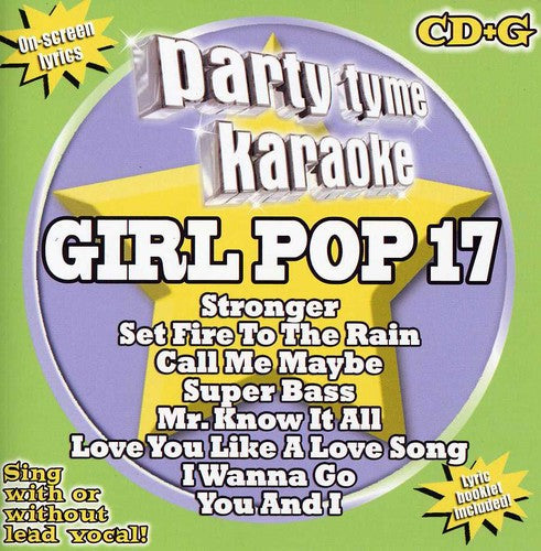 Party Tyme Karaoke - Girl Pop 17 Music CD