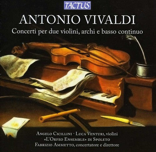 Angelo Cicillini - Concerto for Two Violins Strings & Continuo [CD]