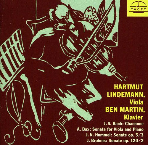 Bach / Bax / Hummel / Brahms / Lindemann / Martin - Hartmut Lindemann & Ben Martin Music CD