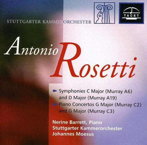 Rosetti / Stuttgarter Kammerorchester - Piano Concertos & Symphonies [CD]