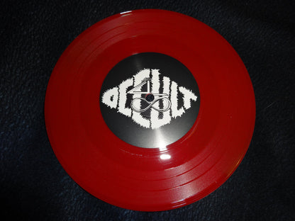 OCCULT 45 / DRONES FOR QUEENS - Split 7-Inch Record (Limited Edition Of 75 Copies on Red Vinyl) [New]