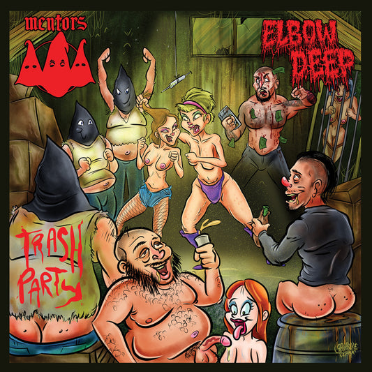 ELBOW DEEP / MENTORS - Trash Party "Split" Album CD [New]