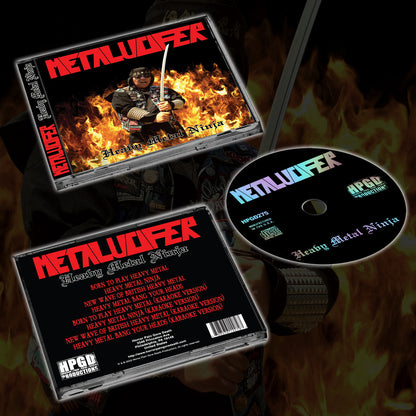 METALUCIFER - Heavy Metal Ninja (American Assault) CD [New]