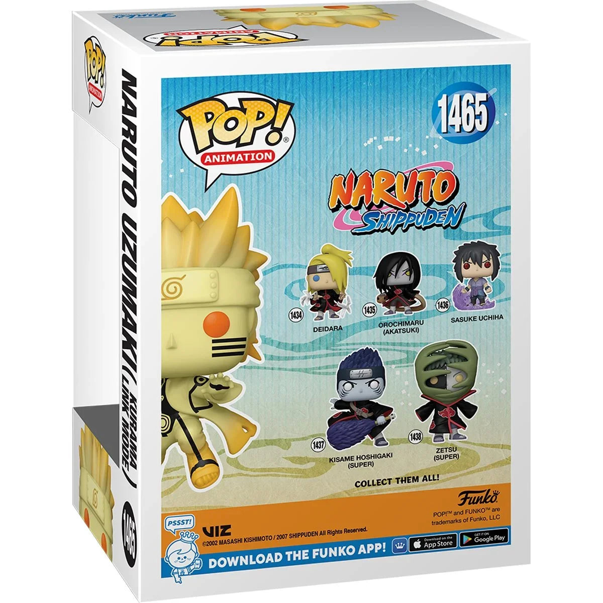 Naruto Uzumaki (Kurama Link Mode) #1465 AAA Exclusive Funko Pop! Animation Naruto Shippuden