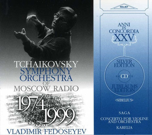 Sibelius / Tchaikovsky Sym Orch / Fedoseyev - Violinconcerto / en Saga / Karelia Music CD