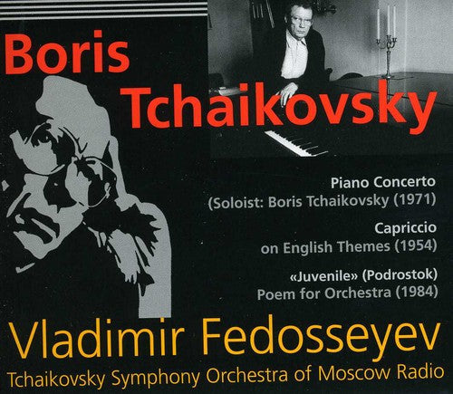Tchaikovsky / Tchaikovsky Sym Orch / Fedoseyev - Cto for Piano / Capriccio on English Themes Music CD