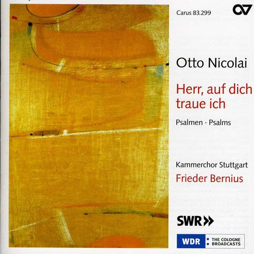 N Burgmuller - Herr & Auf Dich Traue Ich Psalms Music CD