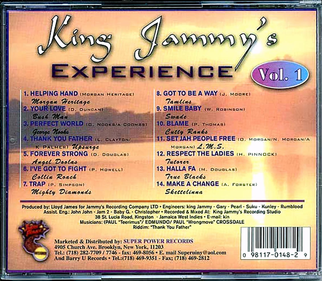 Morgan Heritage, Cutty Ranks, The Tamlins, The Mighty Diamonds, Etc. - King Jammy's Experience Volume 1 [New CD]