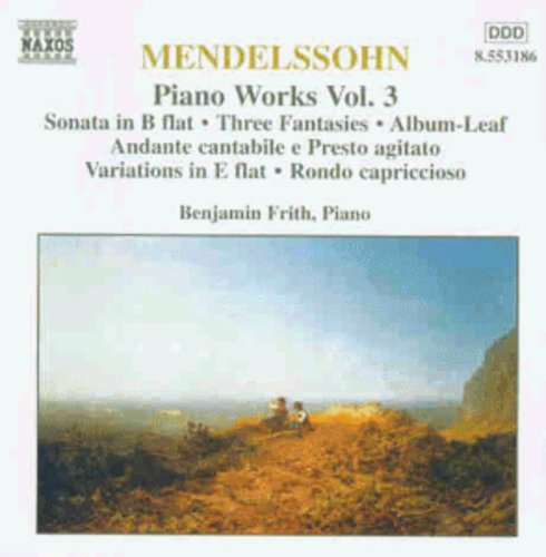 Benjamin Frith - Piano Works 3 Music CD