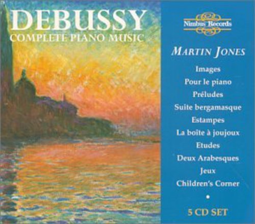 Debussy / Jones - Piano Music Music CD
