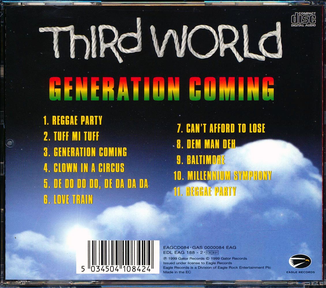 Third World - Generation Coming [New CD]