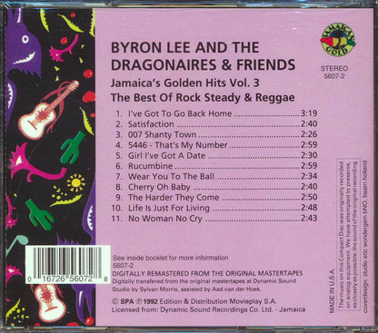 Byron Lee & The Dragonaires - Golden Hits 3: Rock Steady & Reggae [New CD]