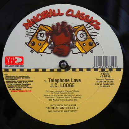 JC Lodge - Telephone Love  /  Version (rhythm: "Telephone Love") [New Vinyl 12"]