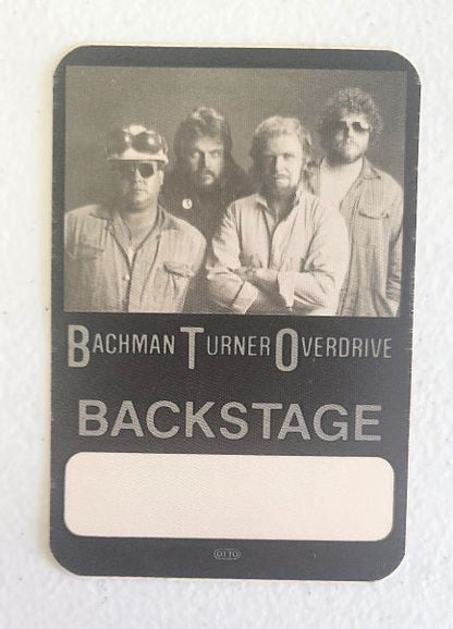 Bachman Turner Overdrive On Tour Backstage Pass OTTO