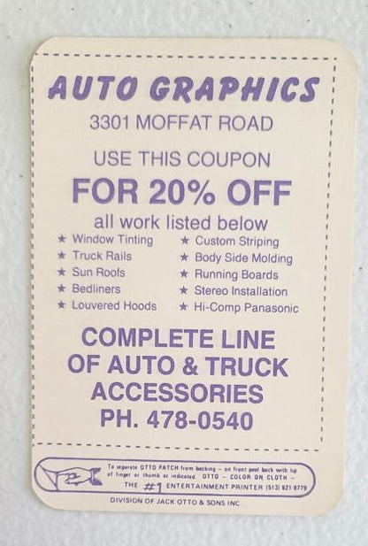 The Monkees 20th Anniversary Radio Promo World Tour 1986 Backstage Pass