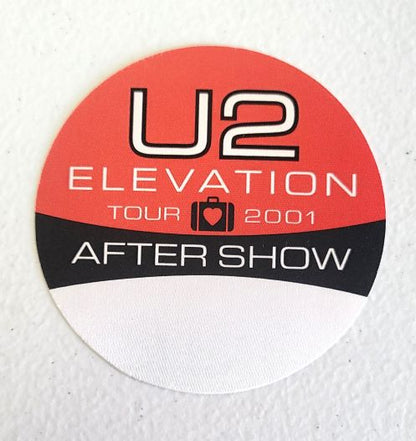 U2 Elevation Tour 2001 Backstage Pass OTTO
